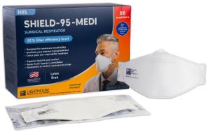 SHIELD-95-MEDI Surgical rated N95 respirator