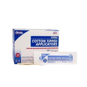 Cotton applicator, tipped, sterile, 6"