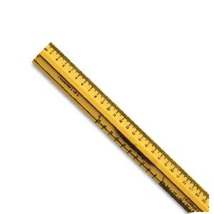 SI Metric Desk Ruler