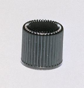 Black Phenolic Screw Caps for ACCUFORM® SSR™ Vials, Kimble Chase