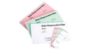 Slide filing location slips