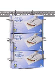 Horizontal Triple Glove Box Holder