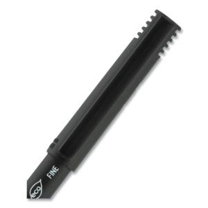 Uni-ball onyx stick roller ball pen, black ink, fine