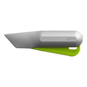 Slice® auto-retractable metal-handle squeeze knife