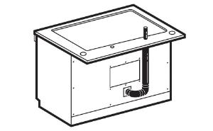 Acid storage cabinet vent kit