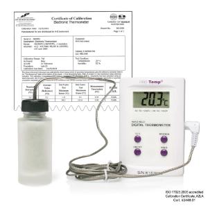 SP Bel-Art Frio-Temp® Calibrated Electronic Verification Thermometers for Freezers, Refrigerators, Incubators and Ovens, Bel-Art Products, a part of SP