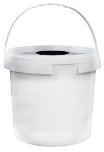 White bucket