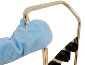 Microfiber cleaning mitt