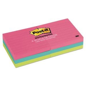 Post-it® Notes Original Pads in Neon Colors, Essendant