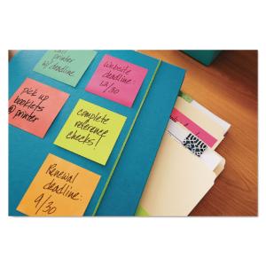 Post-it® Notes Original Pads in Neon Colors, Essendant