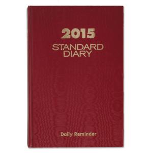 AT-A-GLANCE® Standard Diary® Brand Hardbound Daily Reminder Book, Essendant