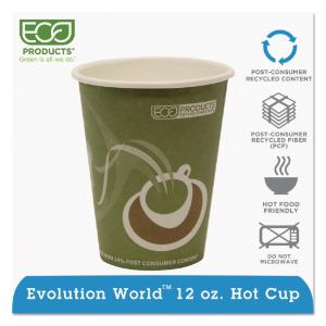 Eco-Products® Evolution World™ 24% PCF Hot Drink Cups, Essendant