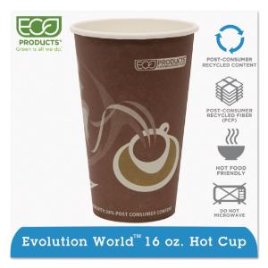 Eco-Products® Evolution World™ 24% PCF Hot Drink Cups, Essendant