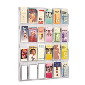 Safco® Reveal Clear Literature Displays