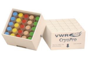 VWR® CryoPro® Fiberboard Storage Boxes and Dividers