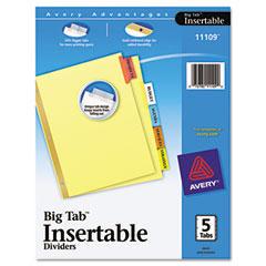 Avery® WorkSaver® Big Tab Paper Dividers