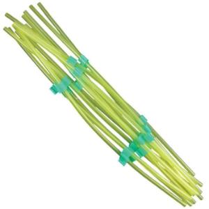 Non-flared solva MP2 two-stop peristaltic pump tubing, 1.85 mm I.D., green/green, Pkg. 12