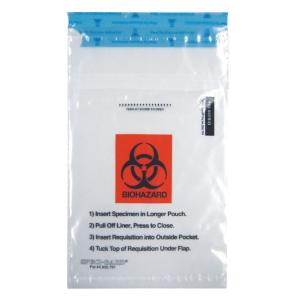 Speci-Gard® Adhesive Closure Specimen Bags