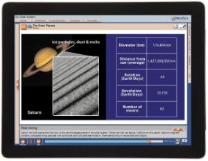 Guide, solar system W online lesson