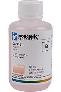 Erbium ICP Standard, Inorganic Ventures