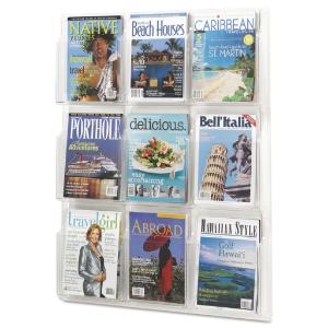 Safco® Reveal Clear Literature Displays