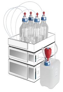 Hplc supply and waste set, v2.0