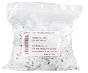 Mini-bulk, Non sterile Syringes