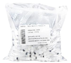 Mini-bulk, Non sterile Syringes