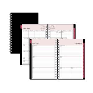 Planner, Weekly/Monthly, Classic Red