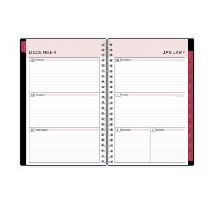 Planner, Weekly/Monthly, Classic Red