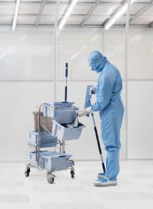 Vileda Professional® Controlled Environment Trolleys 