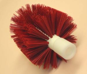 Valve brush, red