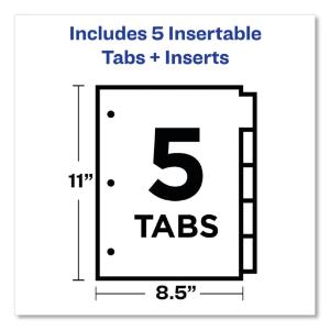 Big tab paper dividers