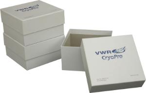 VWR® CryoPro® Fiberboard Storage Boxes and Dividers