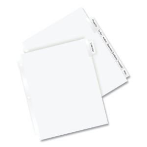 Big tab paper dividers