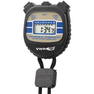 VWR® Water-Resistant/Shock-Resistant and Waterproof/Shockproof Stopwatches