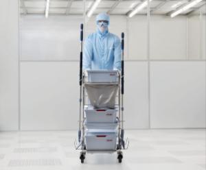 Vileda Professional® Controlled Environment Trolleys 