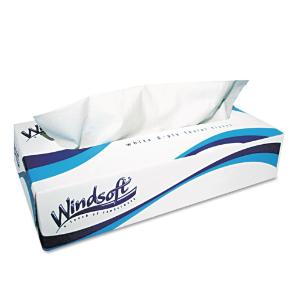 Windsoft® White Facial Tissue