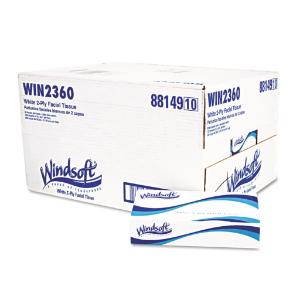 Windsoft® White Facial Tissue