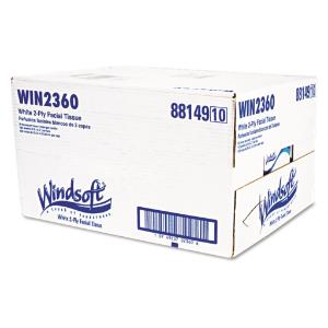 Windsoft® White Facial Tissue