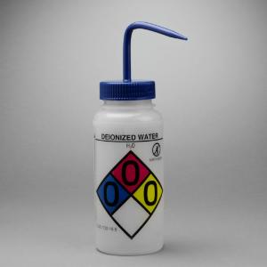 VWR® Wash Bottles, Right-to-Know, Safety-Vented, with GHS Labeling