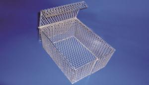 VWR®, Aluminum Tilt-Top Test Tube Baskets with Covers, Rectangular