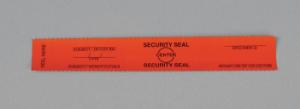 Tamper Evident Security Seals, Therapak®