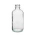 Boston Round Bottles, Narrow Mouth, Clear