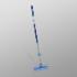 Roll-O-Matic® Self-Wringing Cleanroom Sponge Mops, Vileda Professional-FHP