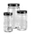 Clear, Wide Mouth AC Round Bottles