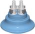 Adapter Cone, Versatile Cap 120, 3/8 HB x 4, Quick Connects