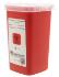 Phlebotomy sharps container red