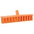 Broom ust soft 16" pp/pbt orange