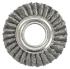 Weiler® Wide-Face Standard Twist Knot Wire Wheel, ORS Nasco